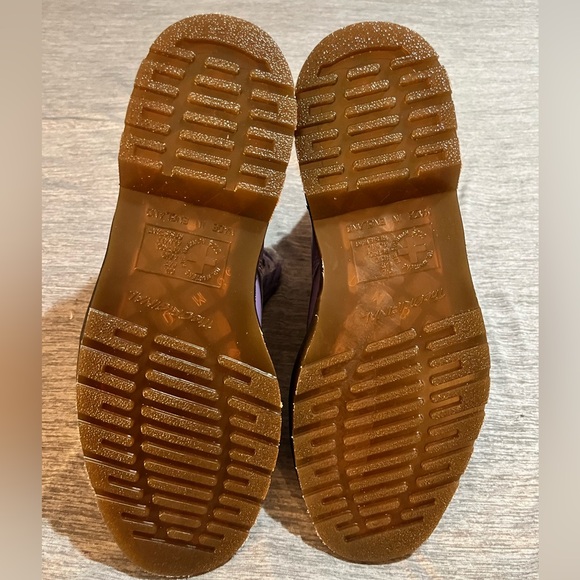 DOCS-Dr. Martens x Undercover lavender boots. Size 9W. Made in England. NWT. - Picture 3 of 4